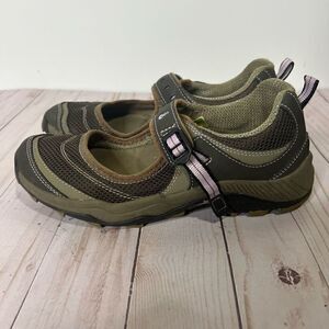 Teva Ahnu Brown Pink Comfort Hiking Sandals Shoes Mary Jane’s
